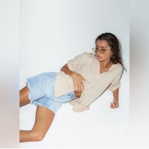 Princess Polly Vincent waffle knit top